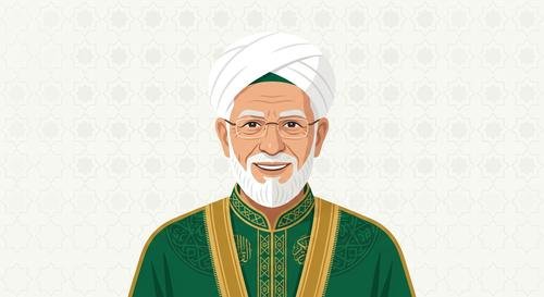 Portrait of Shaykh Mahmoud E.