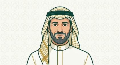Portrait of Shaykh Omar F., qira'at and advanced tajweed tutor